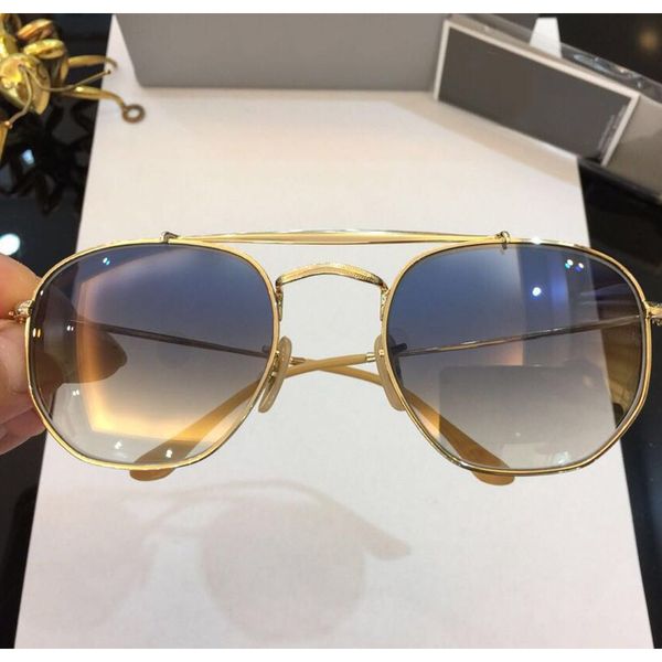 Luxus- 3648 Designer-Sonnenbrillen Herren-Sonnenbrillen Glaslinse allgemeines Modell Sonnenbrillen Schattierungen Männer Frauen UV400-Brille 51 mm Gafas de Sol
