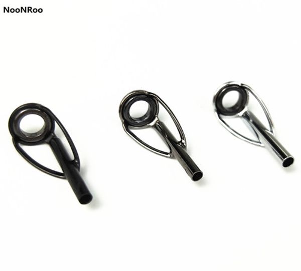 

model fst fishing rod #4/#5/#6 silver / black /grey color standard tip for spinning and castin 10pcs / bag