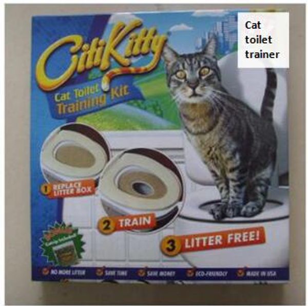 

citi kitty pet toilet trainer puppy cat toilet litter trainer cat training kit drop shipping retail box