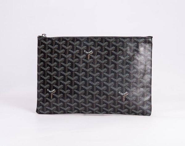 

Goyard 2019 показать мужчины и женщины молния сумочка классический письмо печатных су