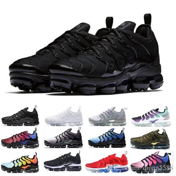 

оптовая продажа tn plus мужская дизайнерская повседневная обувь мужская подушка тренеры спорт на открытом воздухе высокое качество superstar, Black
