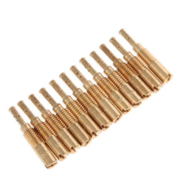 

12pcs motorcycle carburetor slow pilot jet for keihin carb pz19 pb16/18 /20