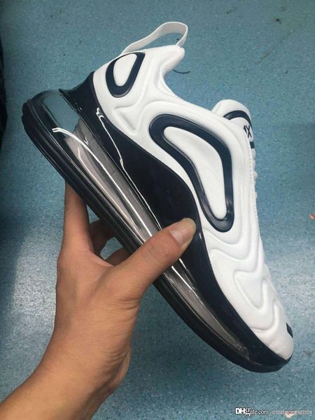 

Nike Air Max 720 airmax кроссовки Обувь Мужчины Женщины 2019 Лучшее Качество Черный Белый Пус