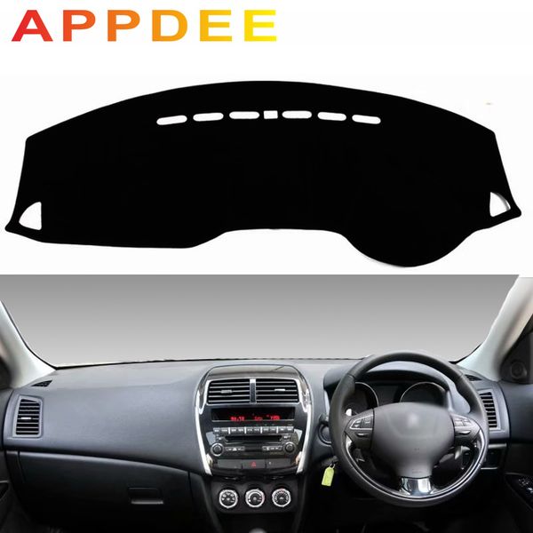 

appdee car styling covers dashmat dash mat sun shade dashboard cover carpet for 4008 mitsubishi asx c4 aircross