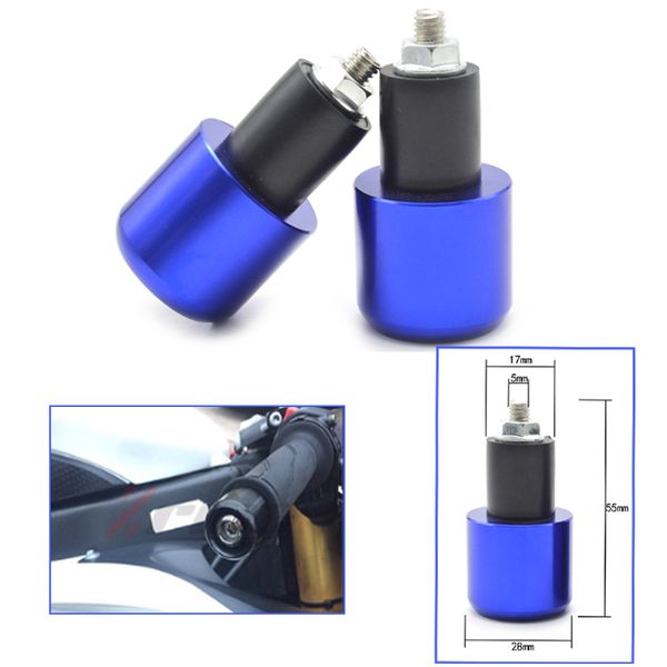 

universal handle grips ends 7/8'' 22 mm motorcycle handlebar ends hand caps for yamaha street bike