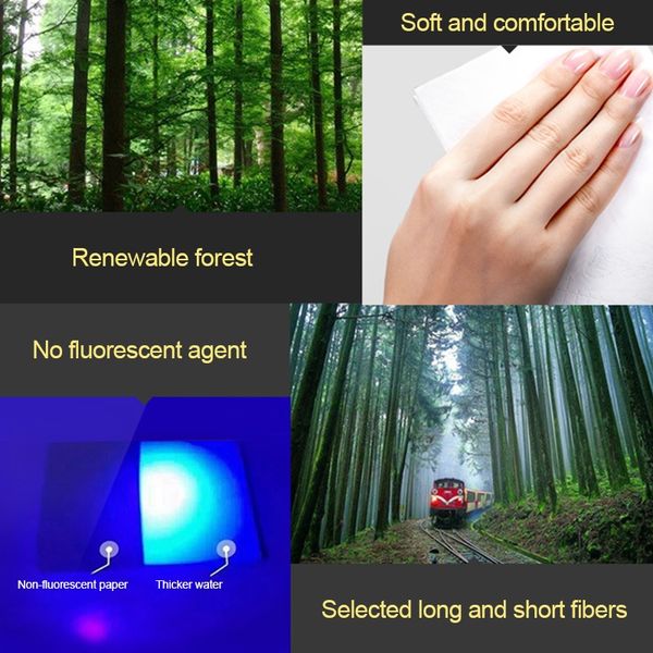 

10 роллы / лот бытовой рулоны туалетной бумаги водорастворимые одноразовая ванной волшебное туалетная бумага хозяйственные товары полотенца