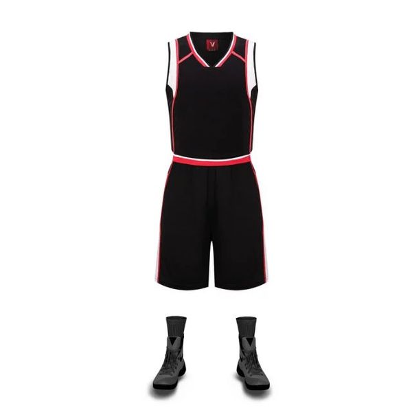

discount men training basketball sets with shorts uniforms reversible basketball jerseys for that home and away look kits sports a27-4, Blue;black