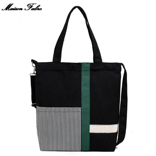 

maison fabre women's 2019 new fashion wild canvas large capacity shoulder bag messenger casual bags phone bag
