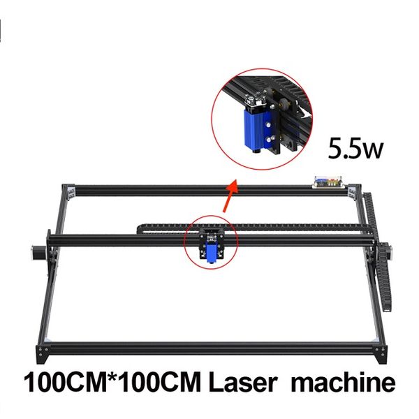 

15w 15000mw laser engraver,laser cutter,100cm*100cm working area laser engrave machine with ttl/ pwm laser cutting machine
