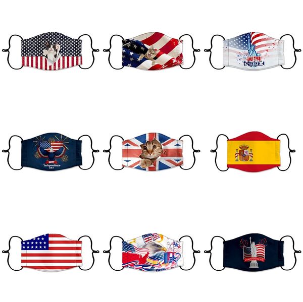 

designer face mask fashion face mask 3 layer ear-loop dust mouth masks er 3-ply soft breathable protective dustproof mask #525