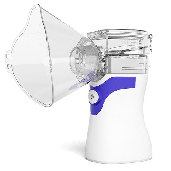 

mini portable nebulizer handheld silent inhaler nebulizer with kids mask medical steaming inhalator automizer machine new