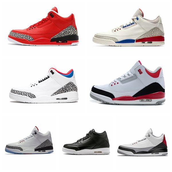 

nike air jordan original aj aj3 pure white 3 3s баскетбольные кроссовки черный синий pure money international flight красный черный цемент к