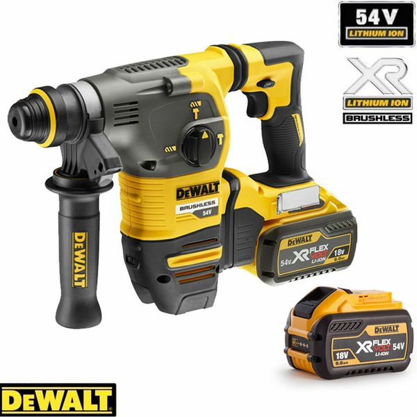 

Dewalt dch333 54v xr flexvolt 3 mode d hammer drill with 2 x 9ah batterie