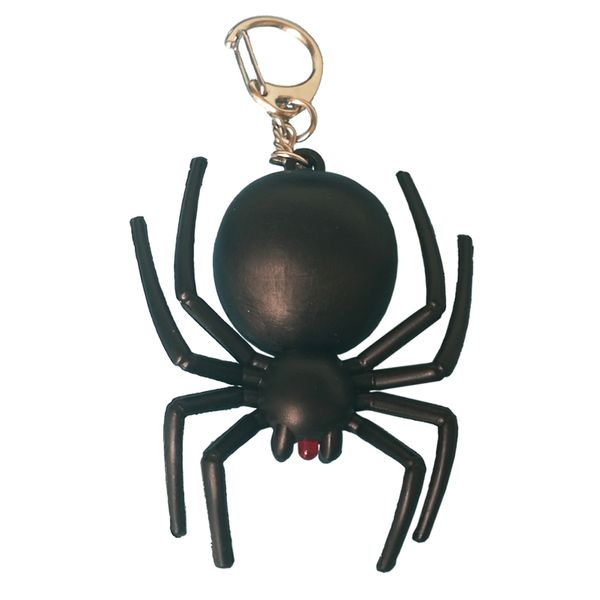 

звукоизолирующий черный брелок spider со светодиодной подсветкой