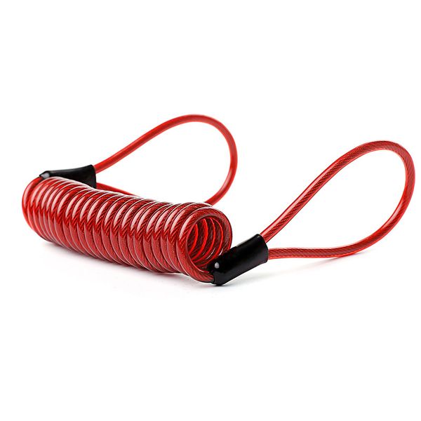 

security rope lanyard for disc brake lock motorbike motorcycle luggage cycling