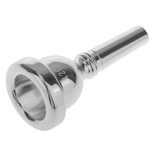 

12c plated training copper alloy easy install concert alto trombone mouthpiece large shank sound beginner musical instrument