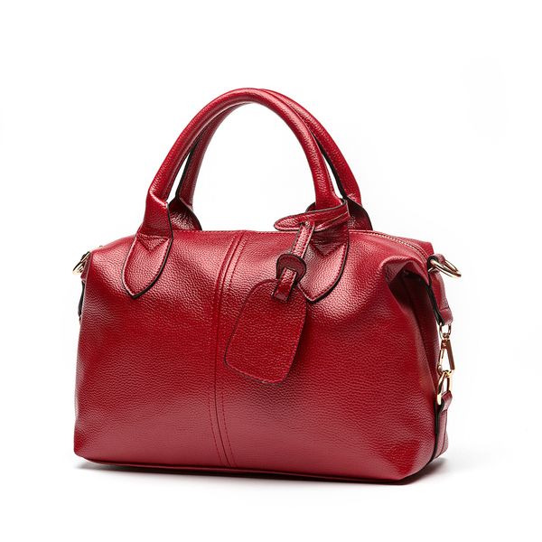 

designer handbags women handbag quality soft leather solid handle bag female shoulder bag causal large capacity ladys totes