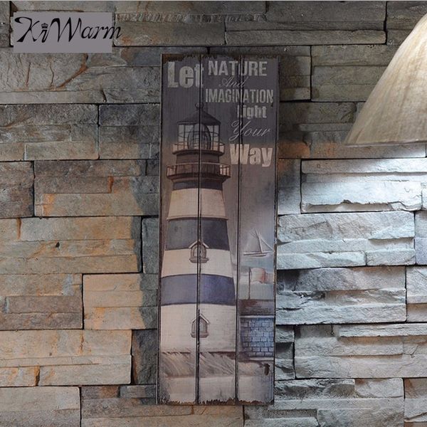 2019 Rustic Wooden Sign Plaque Wall Art Picture Nautical Decor