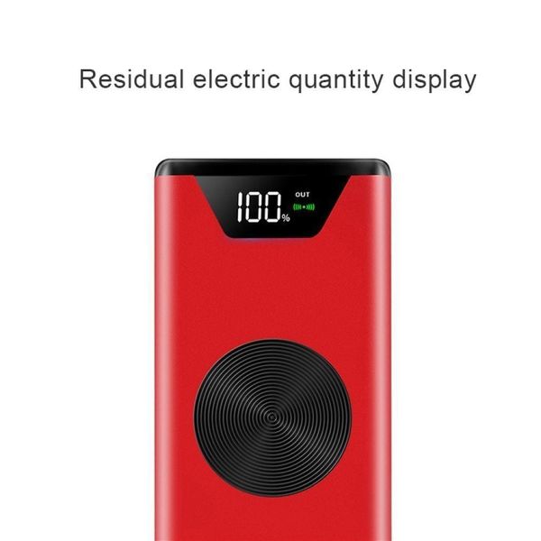 

20000mah wireless power bank charger digital display universal powerbank moblie power 18650 battery for xiaomi iphone