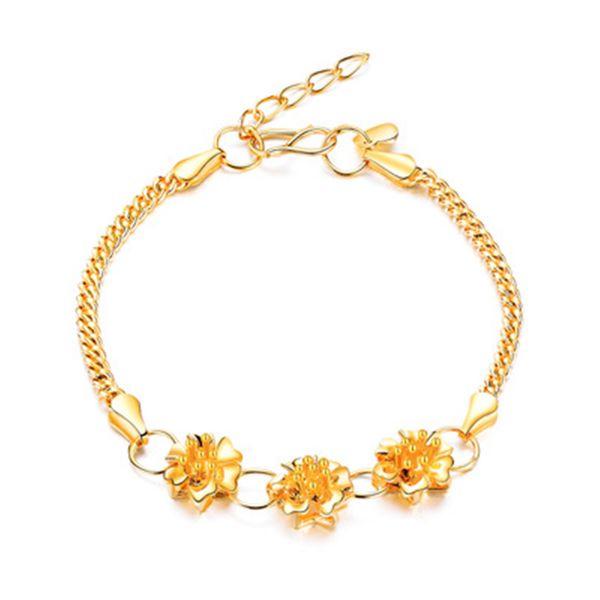 

Gold Plate Steel Rose Gold Plated Luxury Designer Fashion Jewelry Ms. Bracelets Bracelets Bangle Synthetic diamond For Women Lady Jewelry