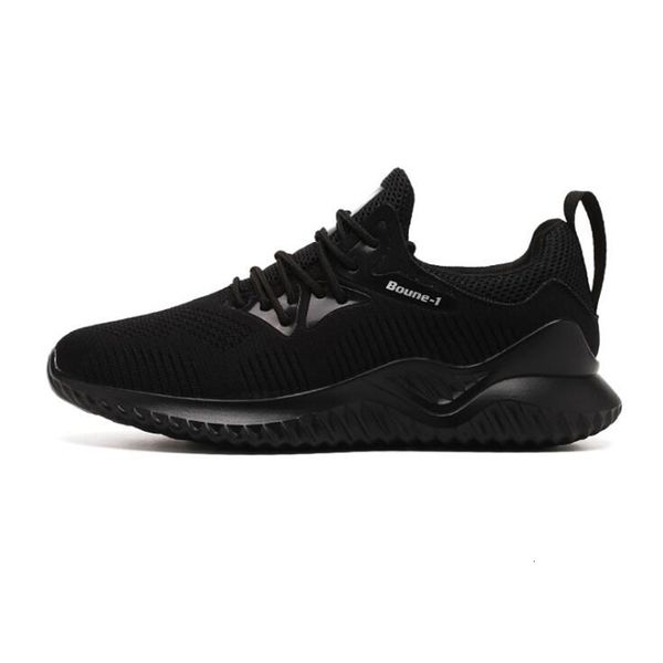 

new men running shoes triple white fashion men trainer breathable black mesh outdoor sport sneaker size 40-44