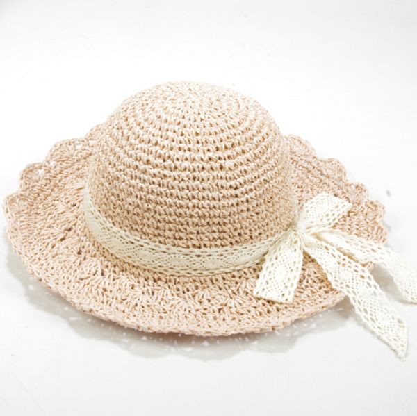 

2018 new simple temperament fashion straw hat, Blue;gray