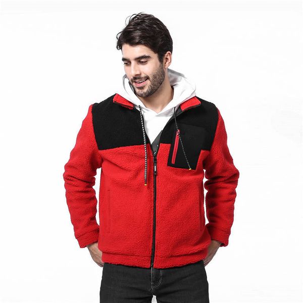 

new arrived mens designer coat with zipper fashion warm luxury coat for winter streetwear jacket with brand letters size l-4xl wholesales, Black