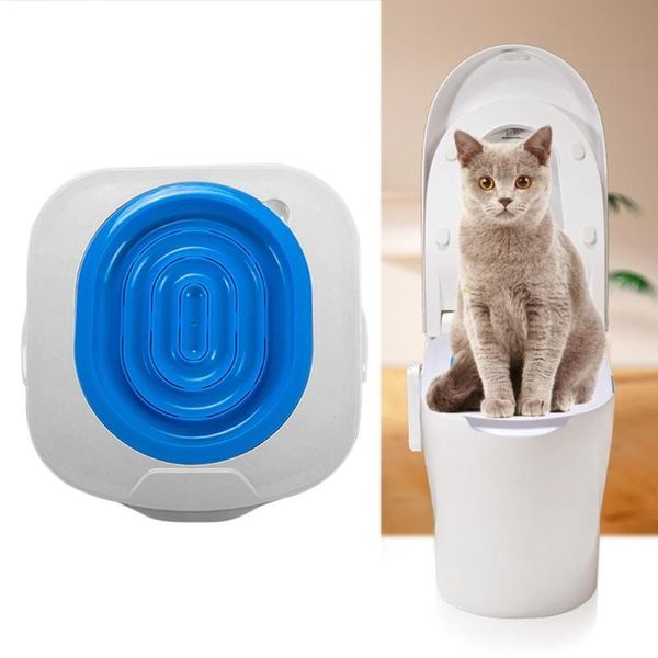 

plastic cat toilet training kit litter tray box trainer pet cleaning supply other cat supplies