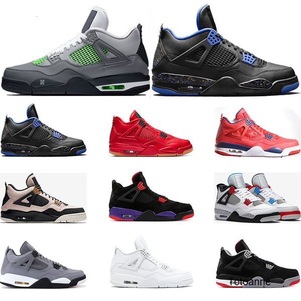 

new basketball shoes 4s nero fiba what the cool grey bred silt red pure money wings 4 mens sports sneakers traienrs size 7-13