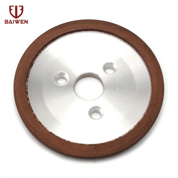 

5" diamond grinding wheel sharpener butterfly-shape cutting disc resin bond grinder 120/150 grit 125x25x16x10mm