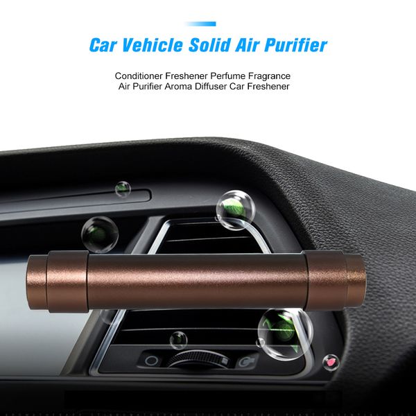

car vehicle solid air purifier conditioner freshener perfume fragrance aroma air diffuser automotive interior accessories