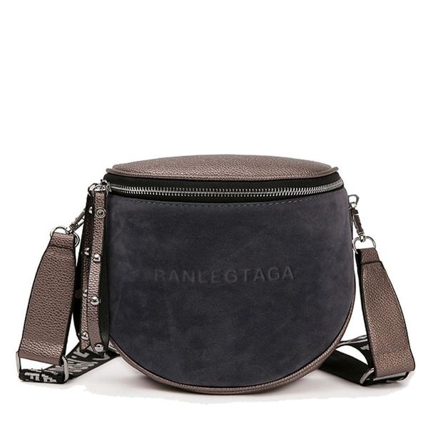 

lanzhixin crossbody bag for women messemger bags leather shoulder bag fashion lady semicircle saddle