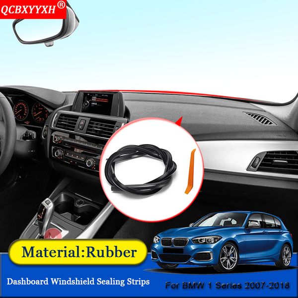 

qcbxyyxh car-styling rubber anti-noise soundproof dustproof car dashboard windshield sealing strips for 1 series 2007-2018