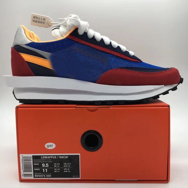 

2019 ld ldv waffle daybreak sacai varsity blue green gusto multi blazer mid dunk men running shoes bv0073-400 bv0073-300