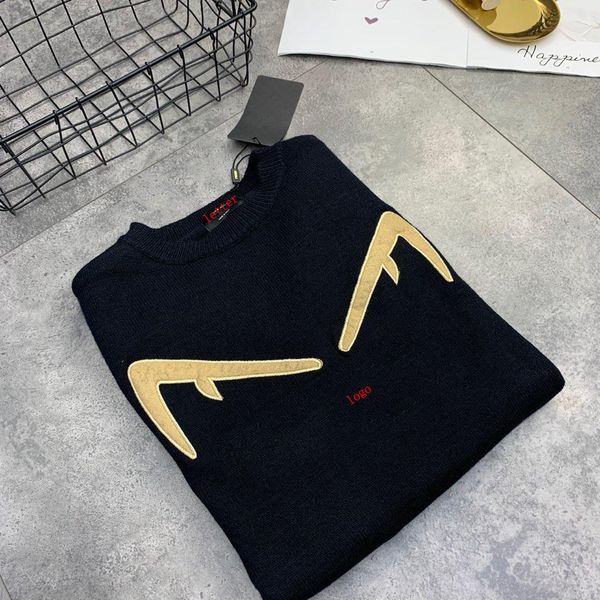 

new arrival mens sweaters fashion luxury women and men little monster printed f sweater brand hoodies casual clothes size s-xl 11, White;black