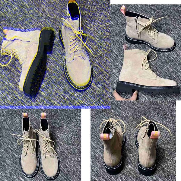 

женские дизайнерские замшевые ботинки martin с коровьей замшей и импортные женские короткие ботинки martin, Black