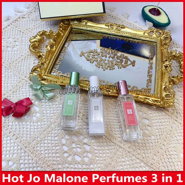 

Top Quality ! Hot Famous Brand Jo Malone London 3*30ml perfumes and 3 smell with high quality