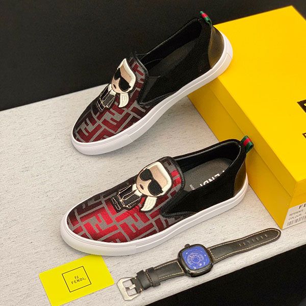 

man low help casual speed coach shoes fashion classic embroidered pattern race shoes flats shoes for men vacation ing, Black