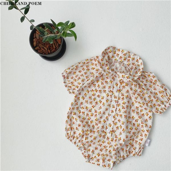 

baby girl romper summer princess baby clothes newborn infant romper jumpsuit for girl short sleeve jumpsuits sunsuit, Blue