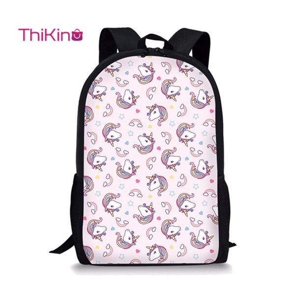 

thikin 2019 new young girls boys popular school bag business men women multifunctional backpack teenager high capacity bookbag