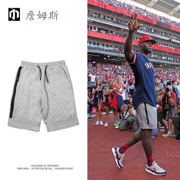 

wholesale tech fleece sport shorts zipper pocket sport pants casual pants grey black s-xl short man's casual shorts wholesale1qjo, White;black