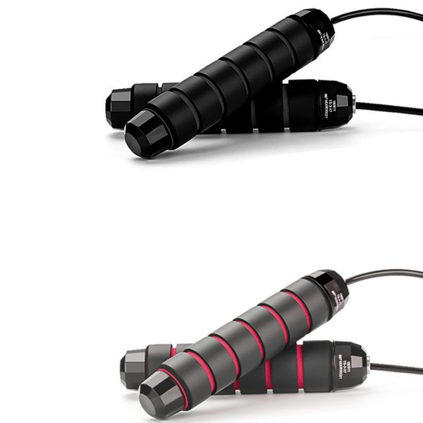 

jump rope with heavy load skipping rope steel wire jumping ropes for gym fitness training cross fit jump ropes