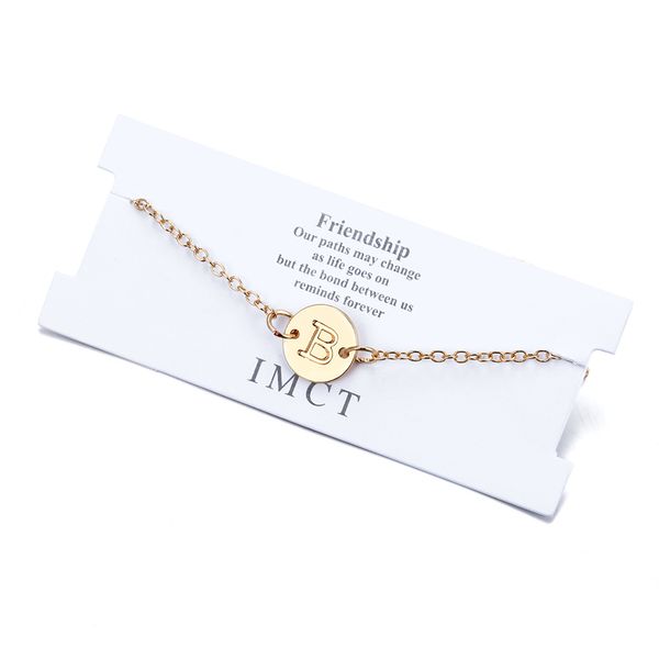 

diy tiny 26 letters initial choker necklaces for women gold color metal coin pendant name necklace dainty jewelry gifts, Silver