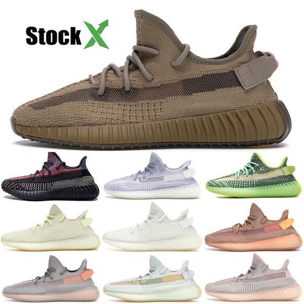 

2020 new kanye west yeehu cinder mens womens running shoes yecheil red black earth reflective antlia citrin cloud white trainers sneakers