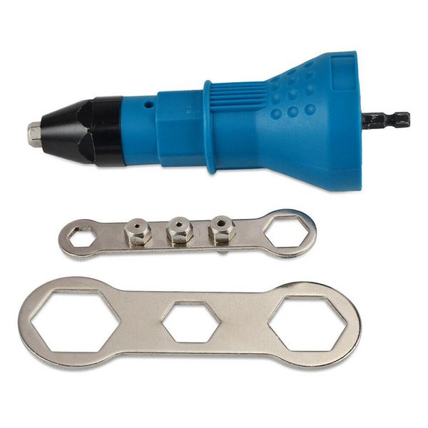 

litake electric insert rivet nut mashine adapter riveting power drill tool kit