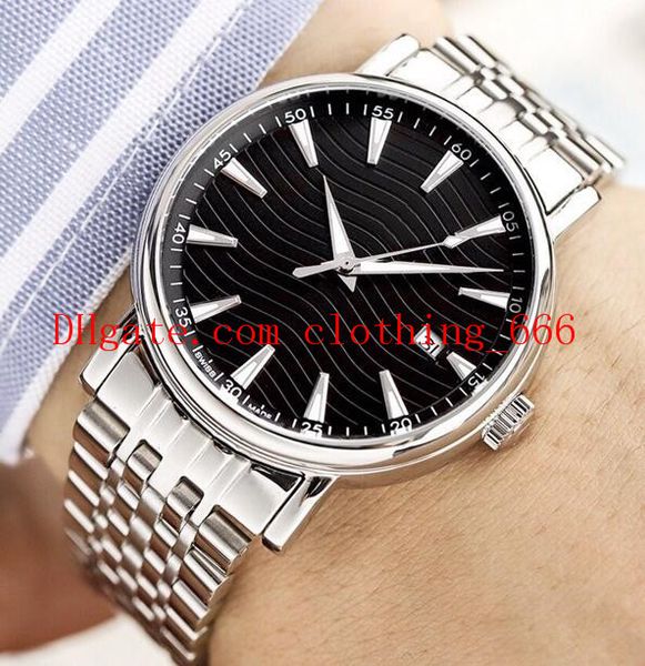 

2020 3 style luxury watch new aquaterra co-axial steel bracelet white dial 41mm automatic mens fashion men watches, Slivery;brown