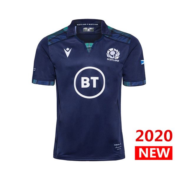 

2020 scotland home rugby jerseys scotland national team rugby jersey shirt international league jersey, Black