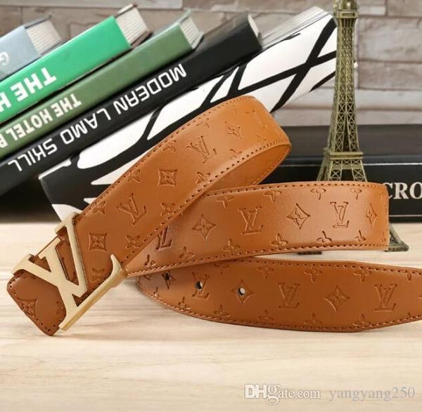 

2020 selling new gold and silver buckle design belt, luxury men's belt, fashionable women's belt wholesale, delivery, Black;brown