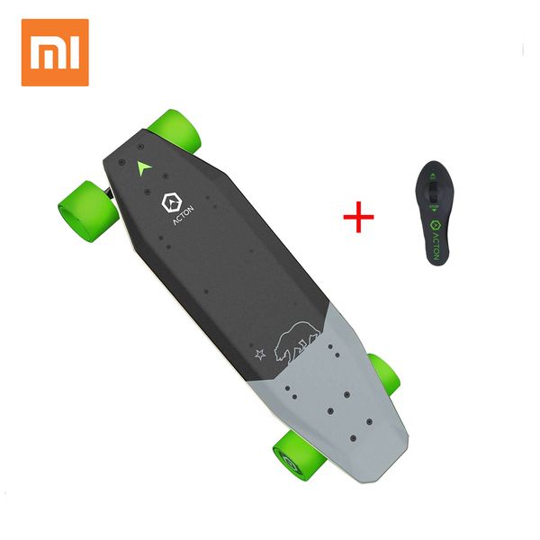 

Xiaomi acton intelligent electric kateboard 7 layer imported maple full body led light group 12km battery life brake y tem bm 100 240v