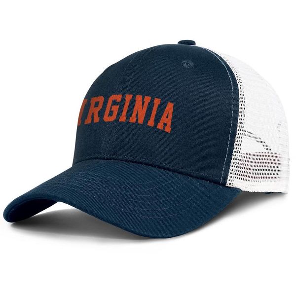 

virginia cavaliers basic arch logo for men and women adjustable trucker meshcap golf sports team trendy baseballhats go hoos 2019 men's, Blue;gray